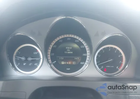 2011 Mercedes-Benz C 300 Luxury/Sport from USA, damaged, VIN WDDGF5EB1BR183725